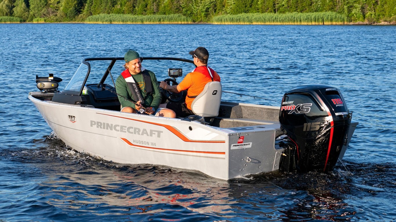 2025 Princecraft Hudson® 166 WS Anthracite grey Without edition