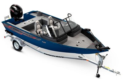 2025 Princecraft Hudson® 166 WS Blue special decal package