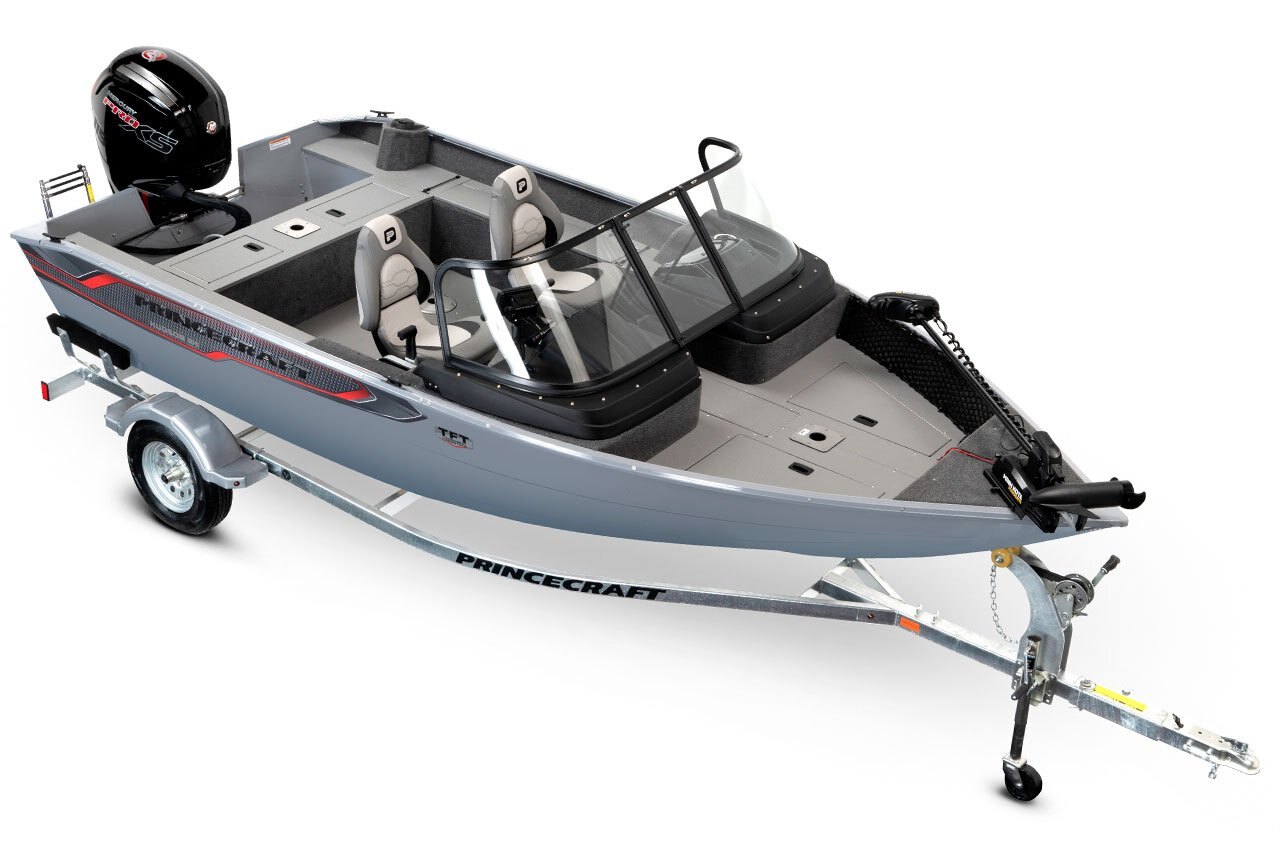 2025 Princecraft Hudson® 166 WS Anthracite grey special decal package