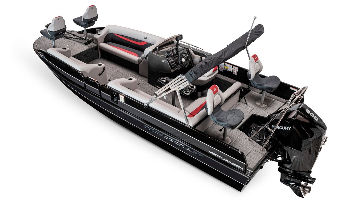 2025 Princecraft Ventura 224 Special Edition (black and grey)