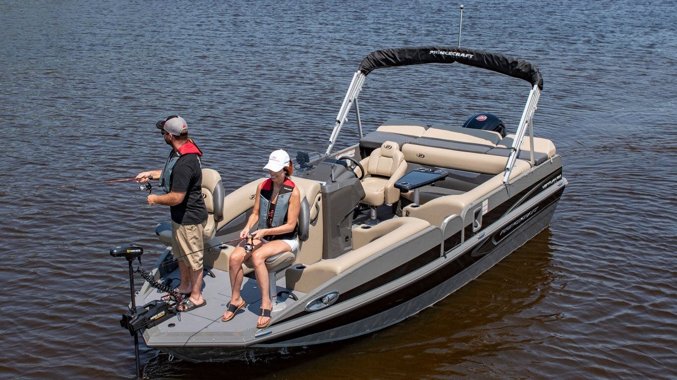 2025 Princecraft Ventura 192 Special Edition (black and grey)