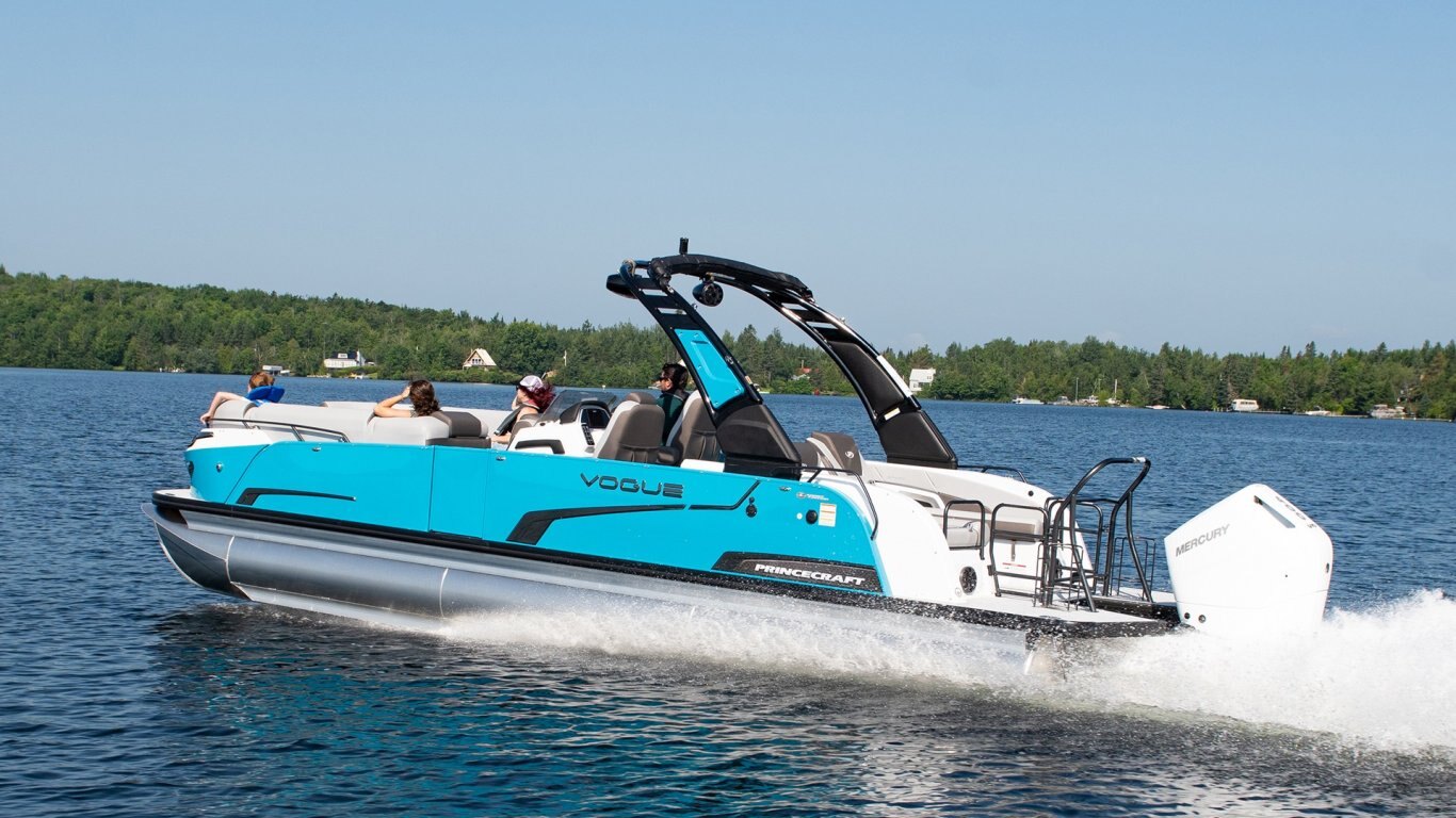 2025 Princecraft Vogue 27 XT Graphite grey metallic Platinum Edition