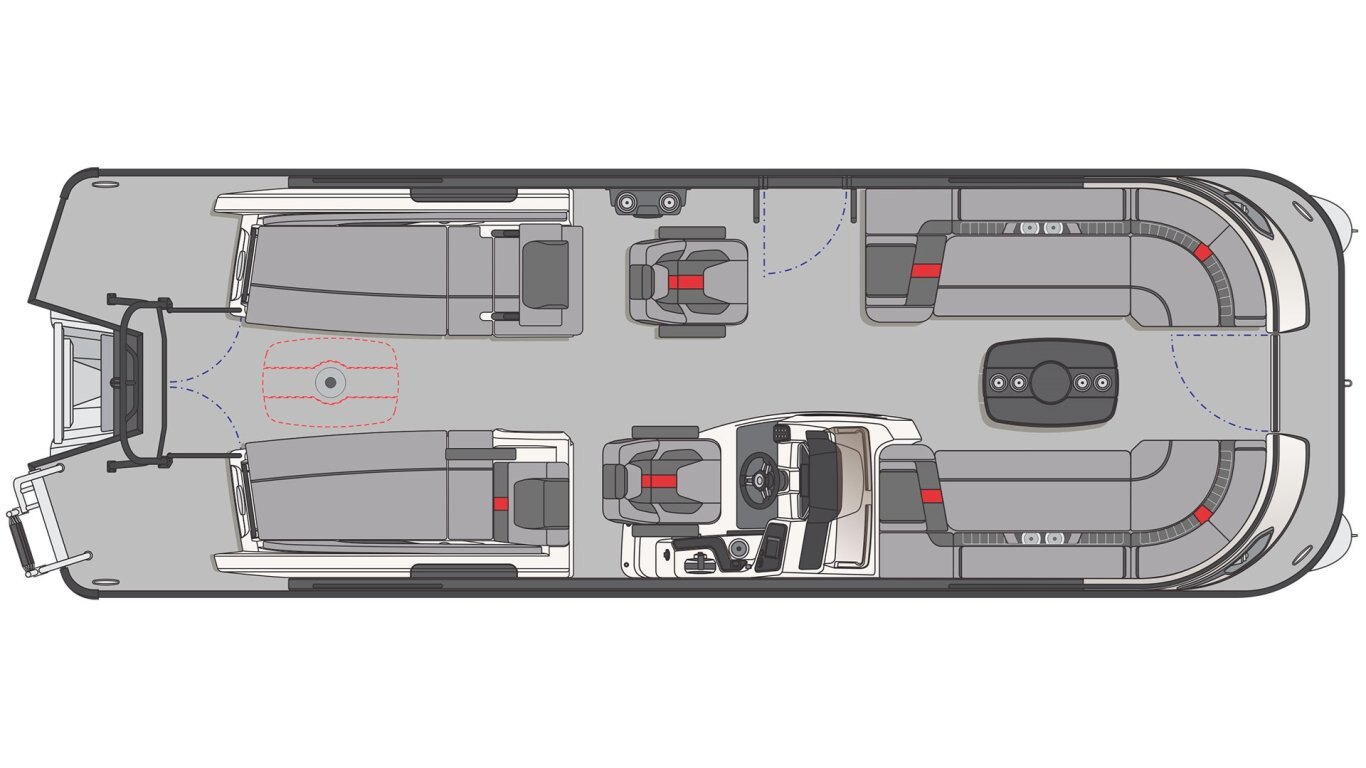 2025 Princecraft Vogue 25 XT Laguna blue metallic Without edition