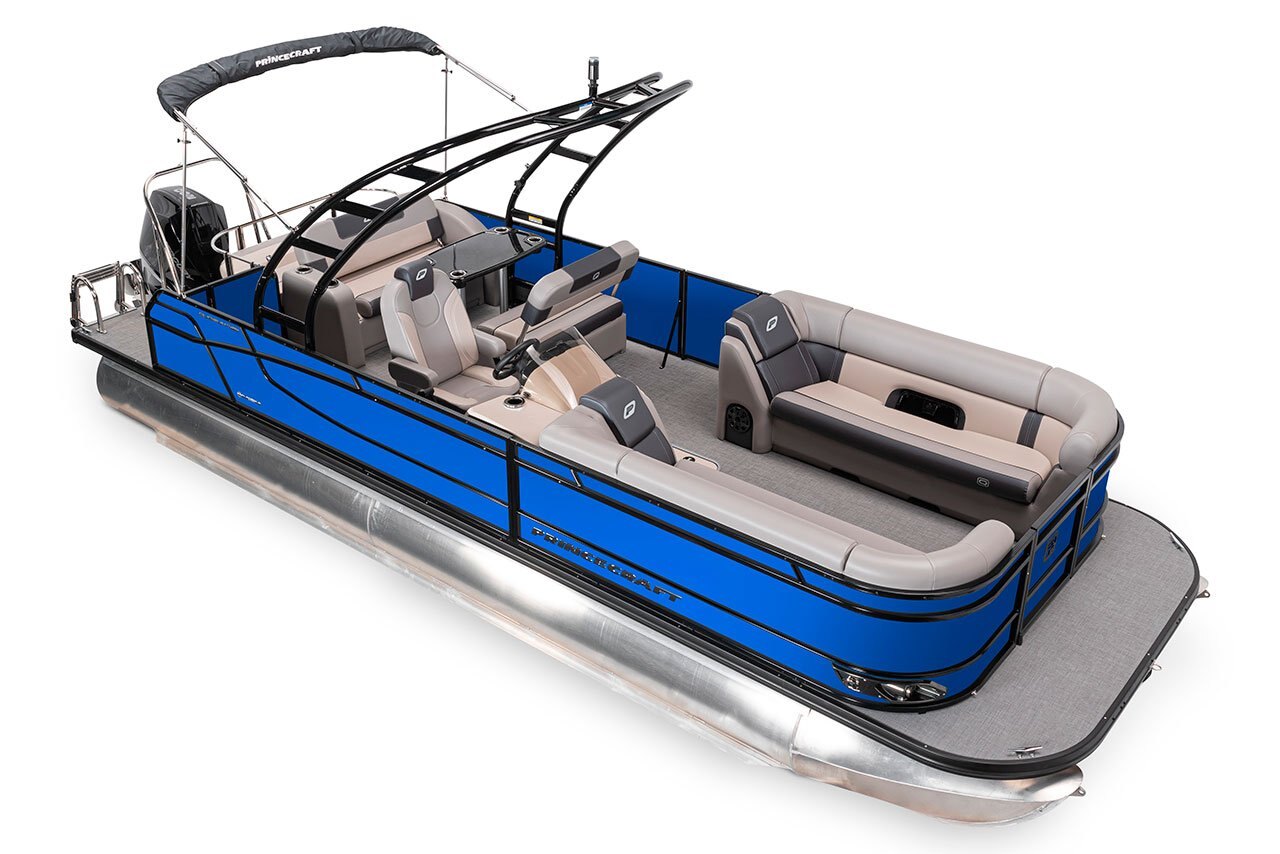 2025 Princecraft Quorum 25 RL Classic blue Elegance Edition (excluding grey metallic accent)