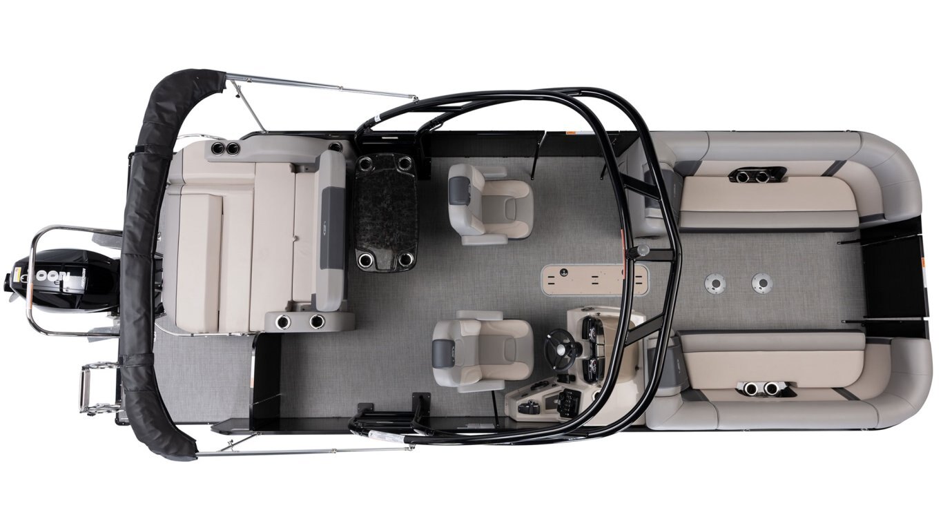 2025 Princecraft Quorum 25 RL Black Elegance Edition (excluding grey metallic accent)