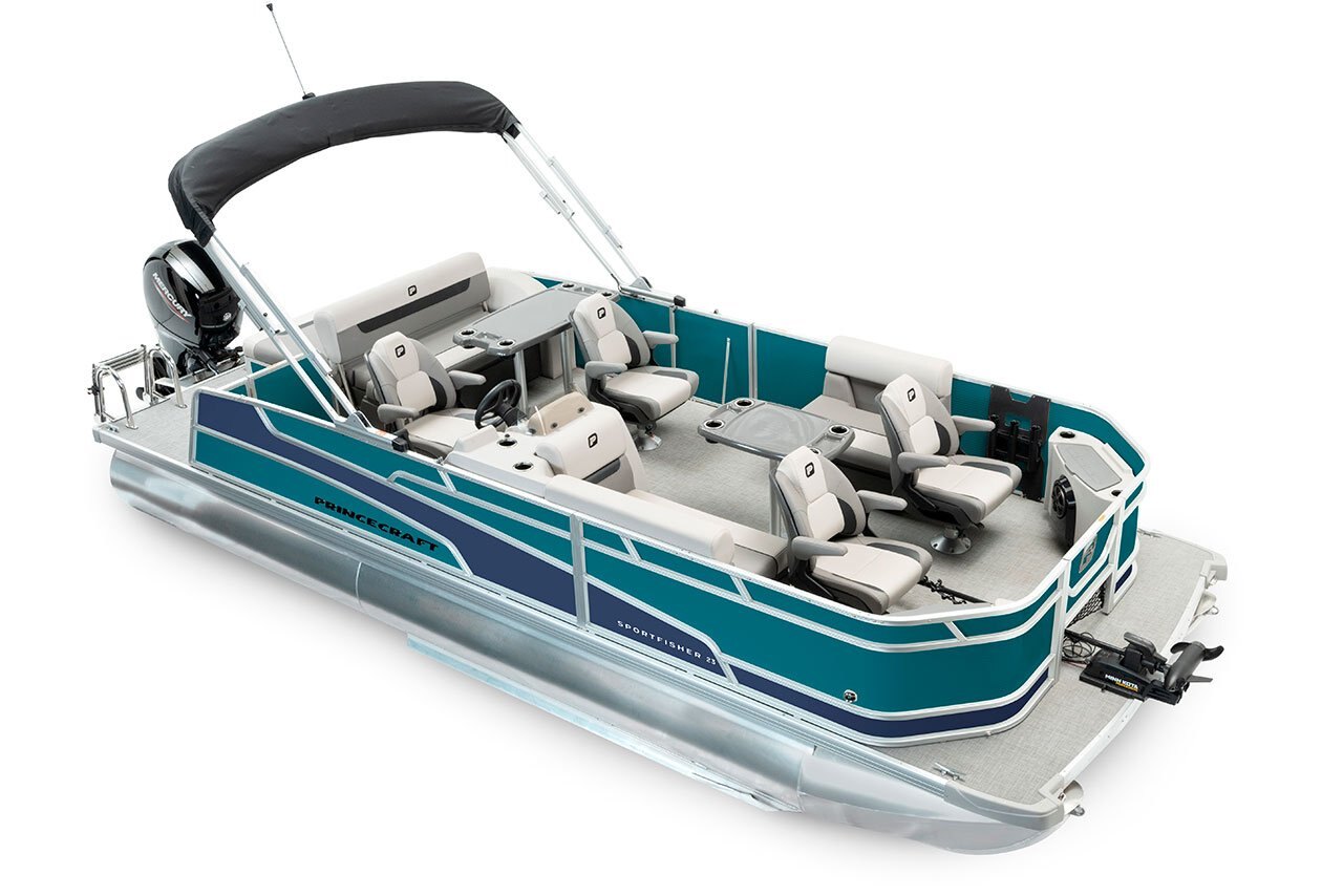 2025 Princecraft Sportfisher 23 2S RL Miami harbour Nautical Blue Edition