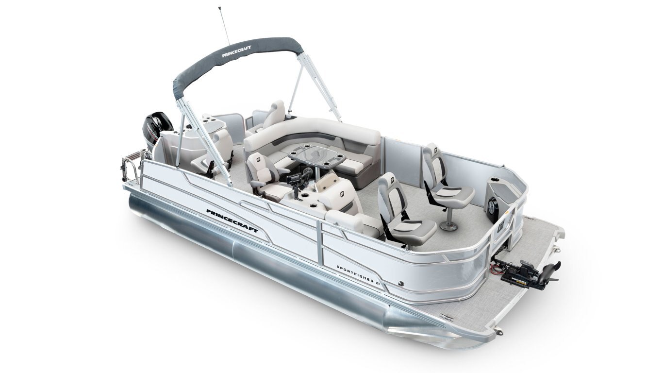 2025 Princecraft Sportfisher 21 4S Pearl grey Traditional Edition