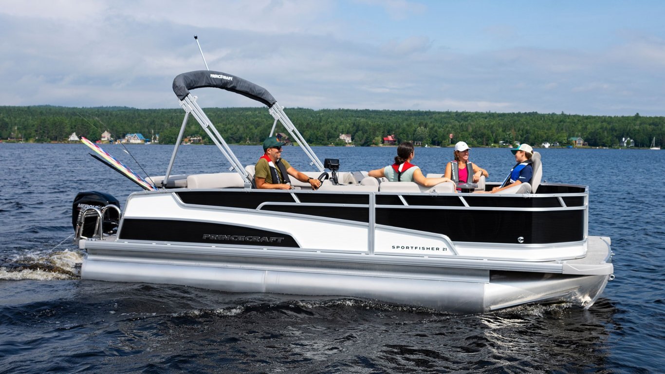 2025 Princecraft Sportfisher 21 2S Pearl grey Traditional Edition