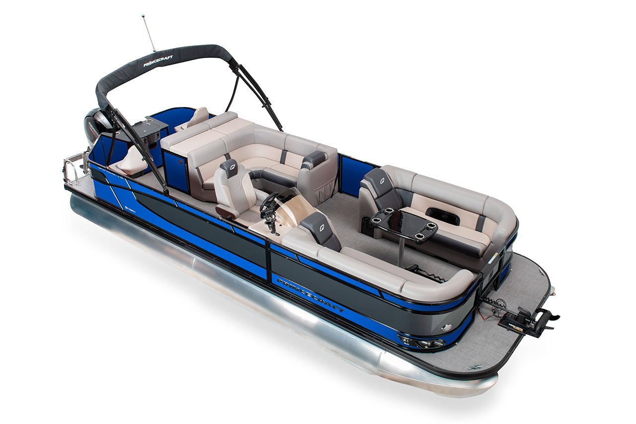 2025 Princecraft Sportfisher LX 25 2RS Classic blue Elegance Edition (with grey metallic accent)