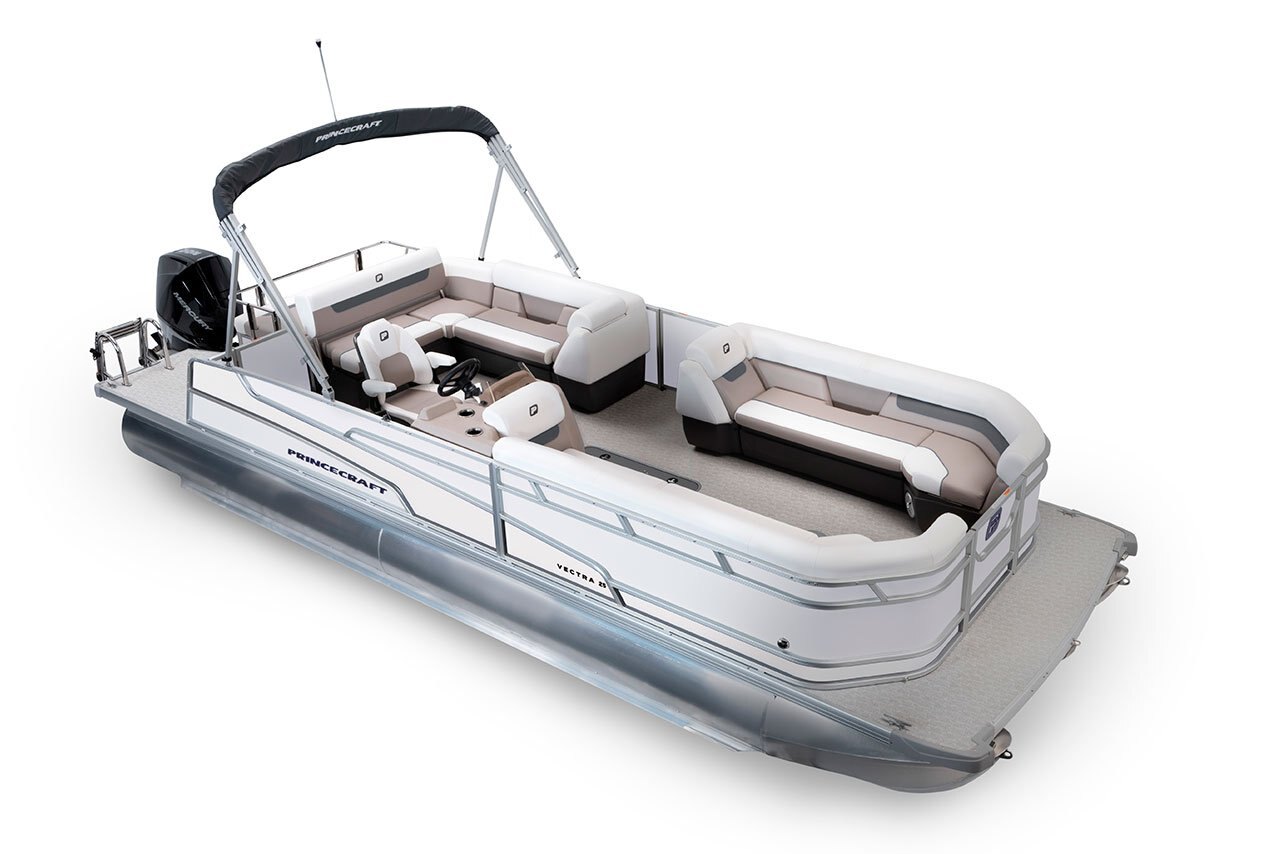 2025 Princecraft Vectra 25 RL Pearl grey Onyx White Edition