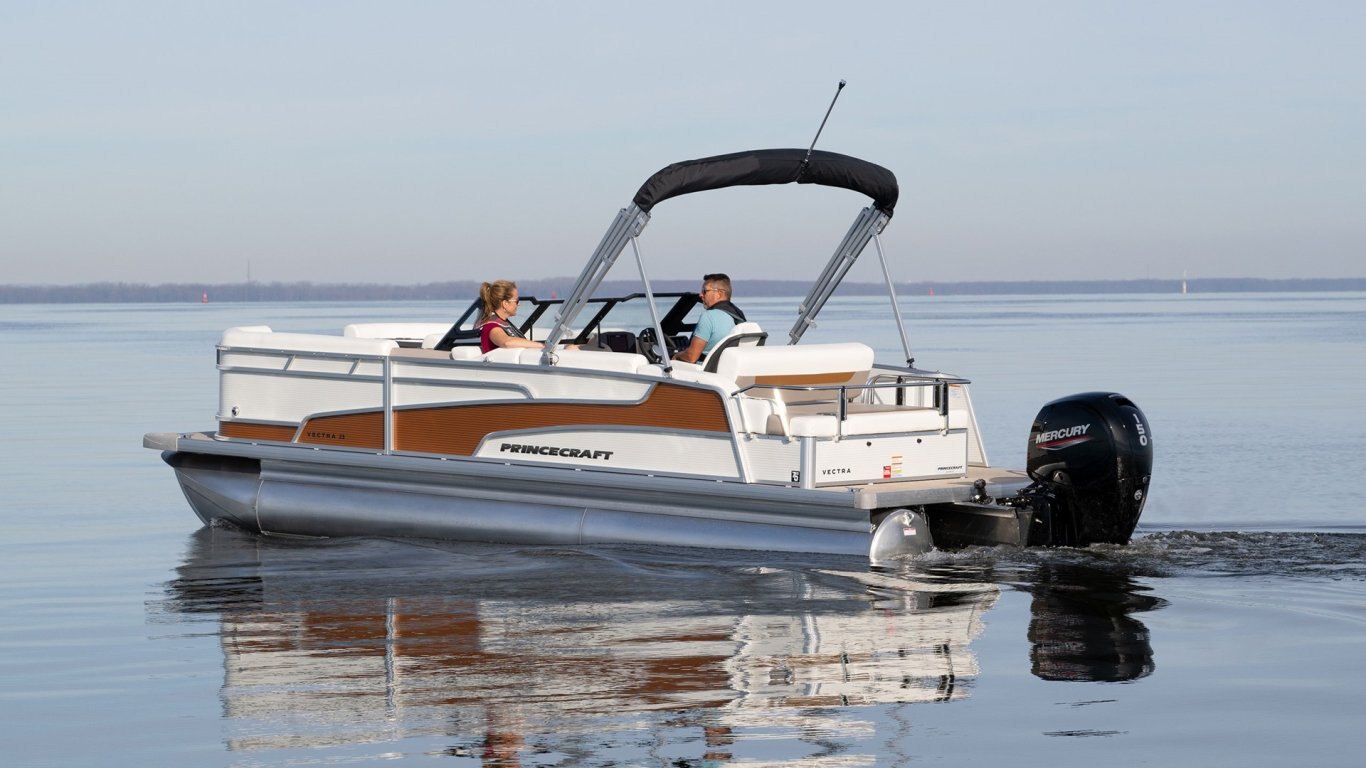 2025 Princecraft Vectra 23 WRL Ruby red Without edition