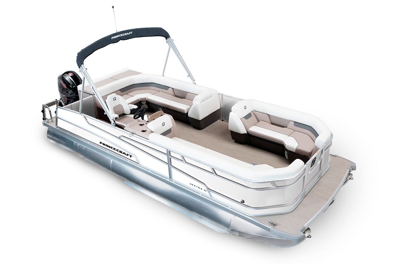 2025 Princecraft Vectra 23 L Pearl grey Onyx White Edition