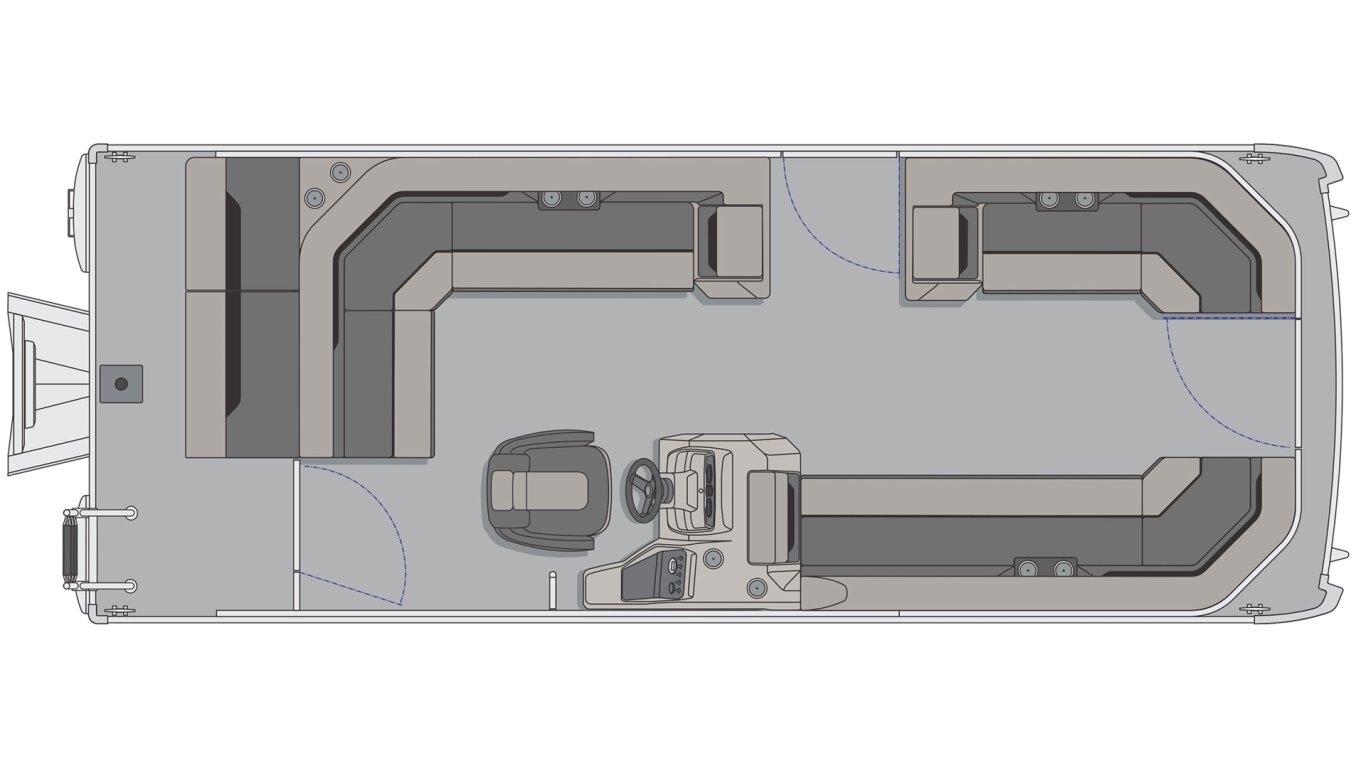 2025 Princecraft Vectra 23 L Pearl grey Onyx White Edition