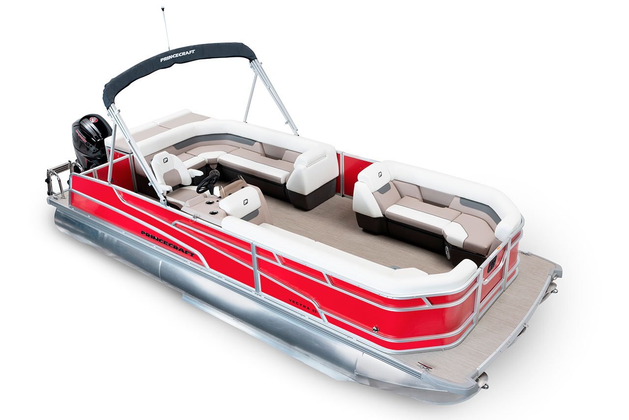 2025 Princecraft Vectra 23 L Ruby red Traditional Edition