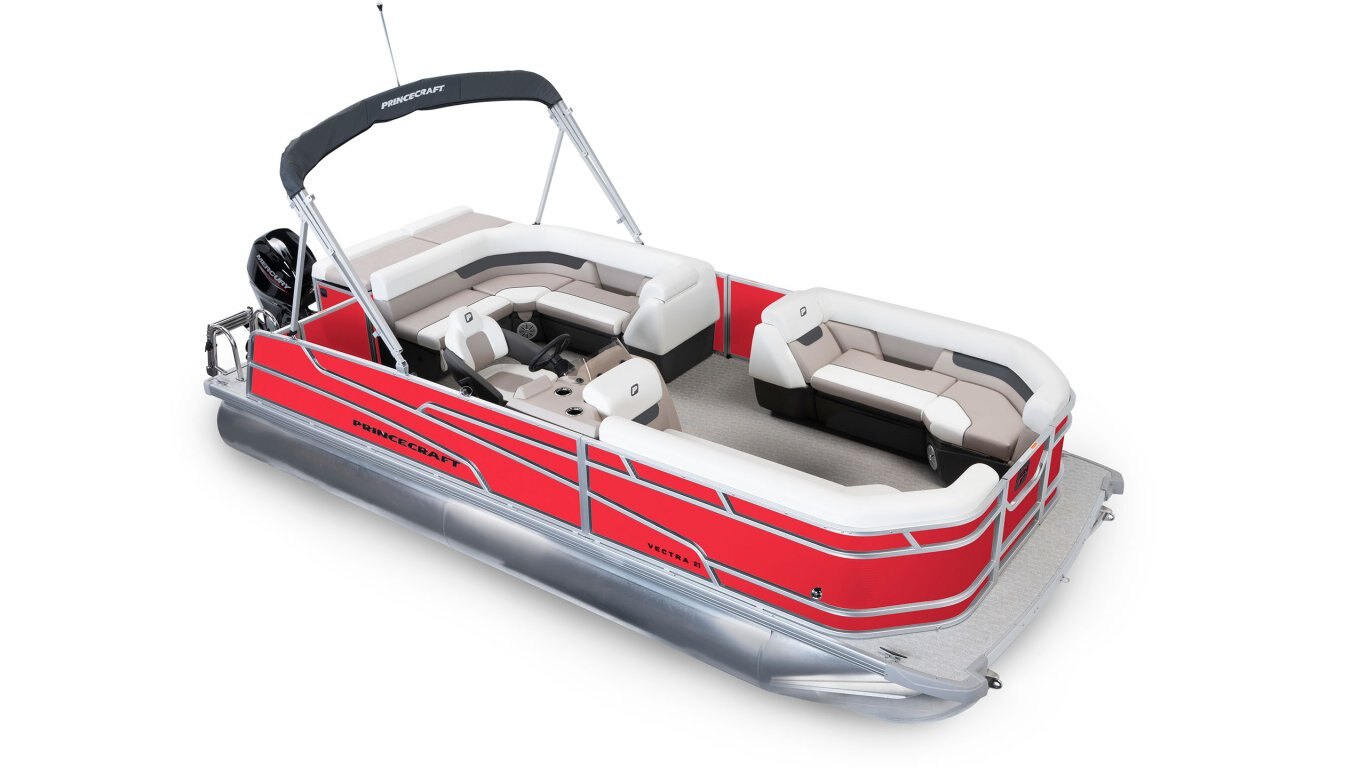 2025 Princecraft Vectra 21 L Ruby red Traditional Edition