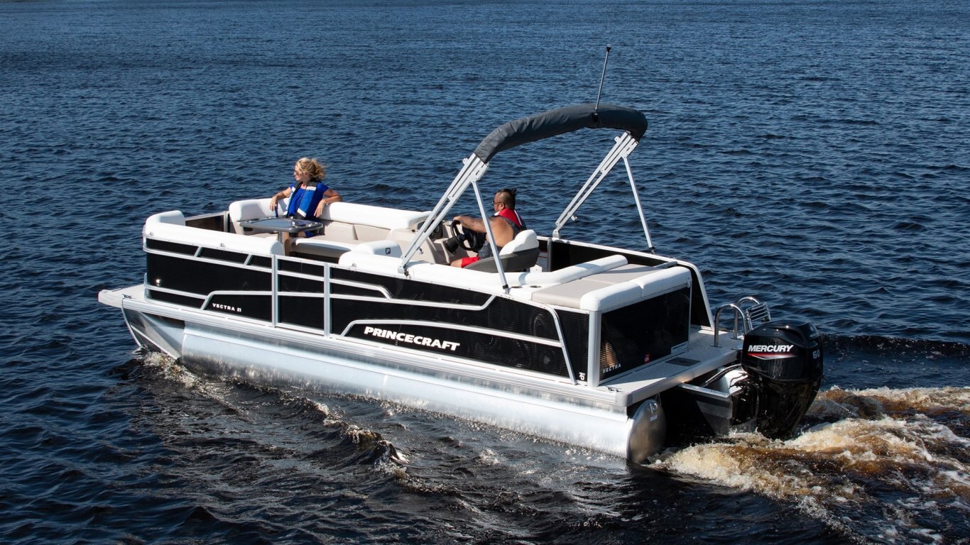 2025 Princecraft Vectra 21 L Ruby red Traditional Edition