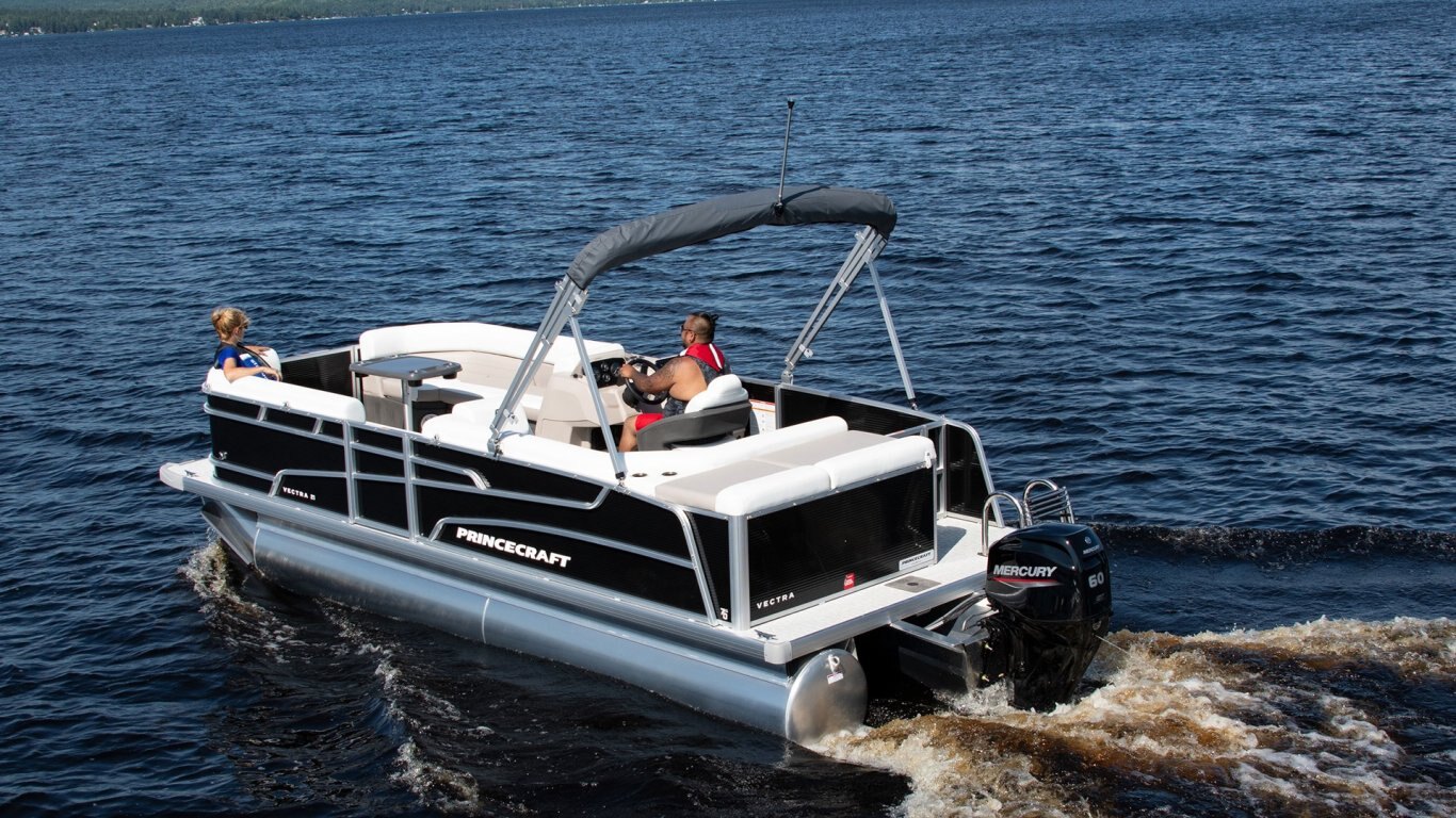 2025 Princecraft Vectra 21 L Pearl grey Traditional Edition