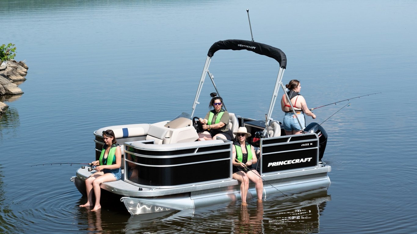 2025 Princecraft Jazz 14 2RS Classic blue Without edition