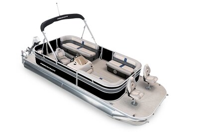 2025 Princecraft Brioe 21-2S Black Grey metallic graphic package