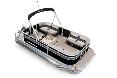 2025 Princecraft Brioe 17 Black Grey metallic graphic package