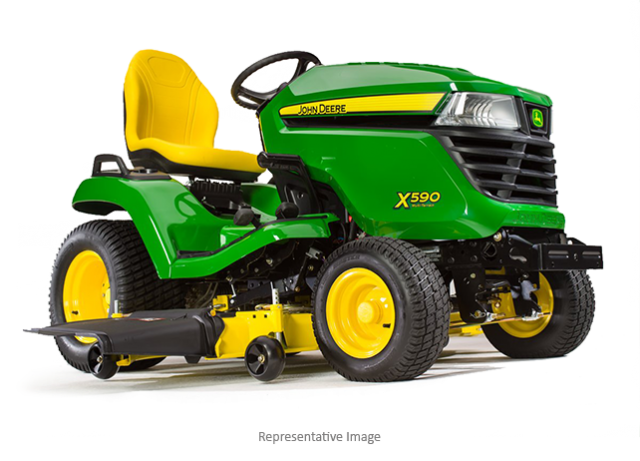 John Deere X590 with 54-in. Deck