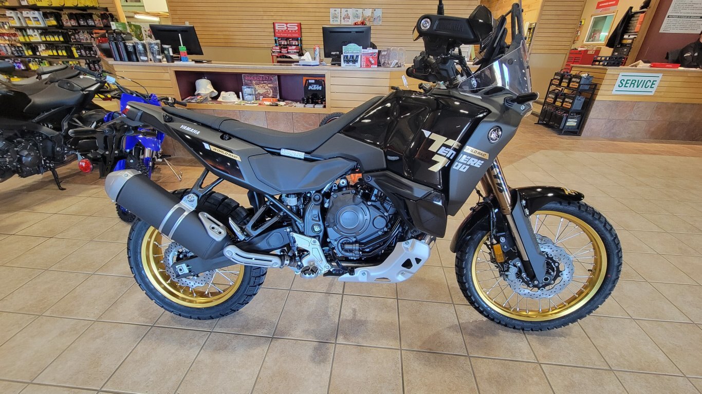2026 Yamaha Ténéré 700 World Raid Midnight Black