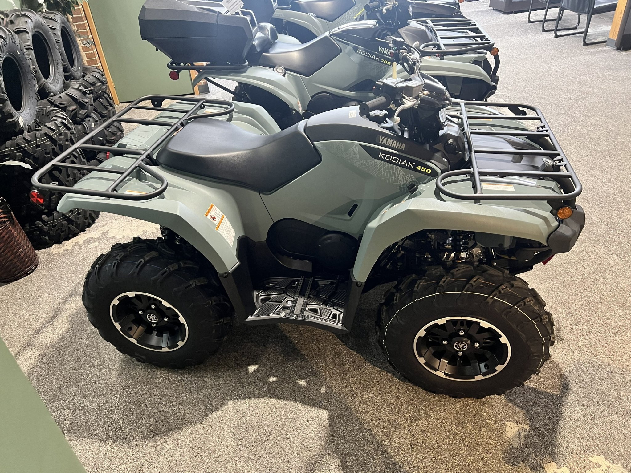 2026 Yamaha Kodiak 450 EPS XT R Moss Grey/Tactical Black