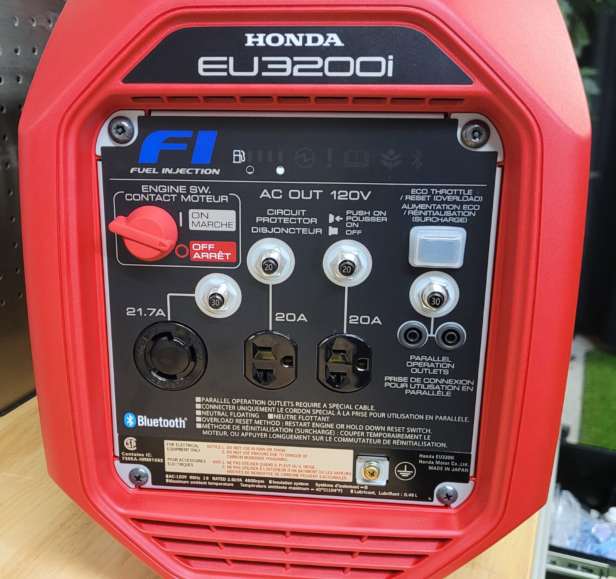 Honda Ultra Quiet 3200i EU3200iC