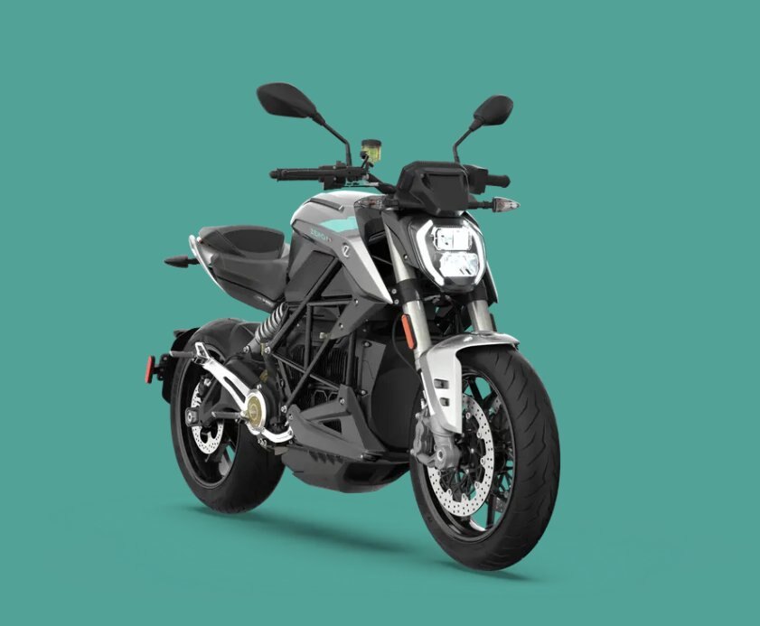 Zero Motorcycles S Line S Silver Metallic / Teal