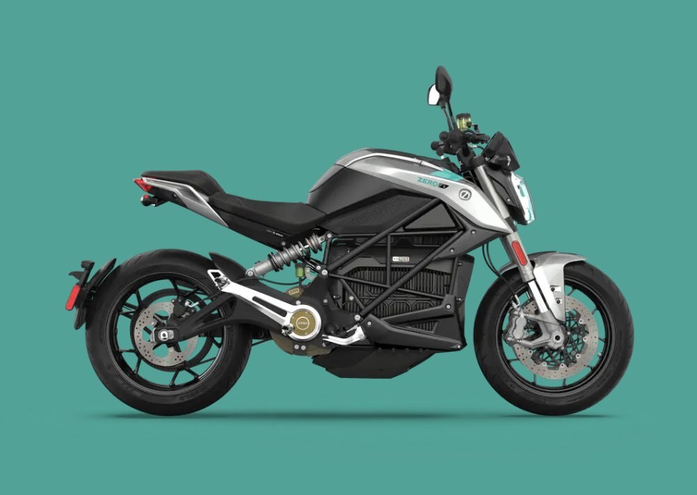 Zero Motorcycles S Line S Silver Metallic / Teal