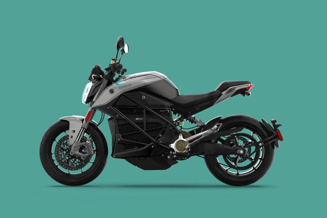 Zero Motorcycles S Line S Silver Metallic / Teal