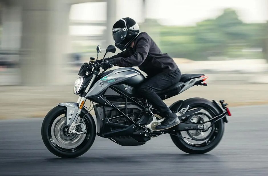 Zero Motorcycles S Line S Silver Metallic / Teal