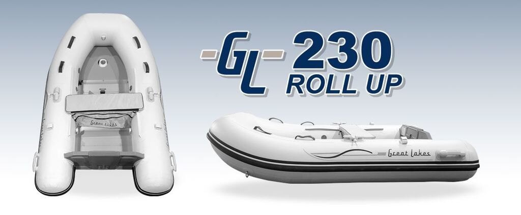 2025 Great Lakes Inflatable Boats GL230RU ROLL UP ALUMINUM FLOOR