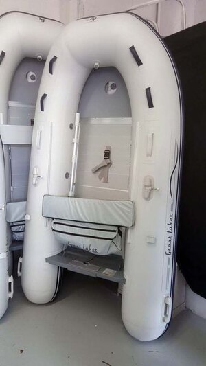 Great Lakes Inflatable Boats GL270RU ROLL UP ALUMINUM FLOOR