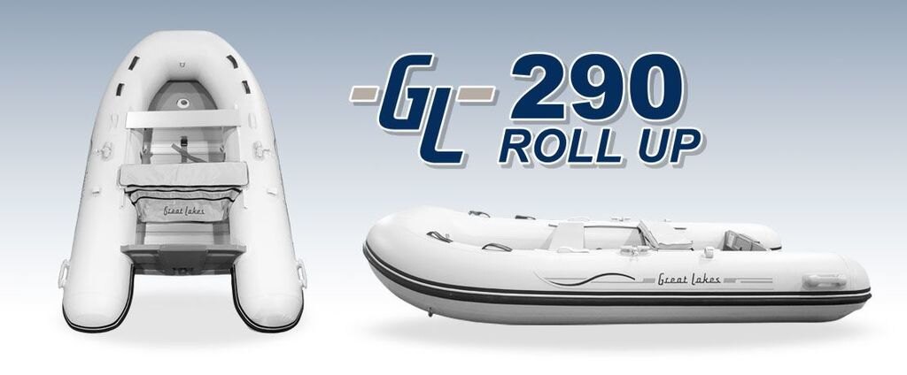 2025 Great Lakes Inflatable Boats GL290RU ROLL UP ALUMINUM FLOOR