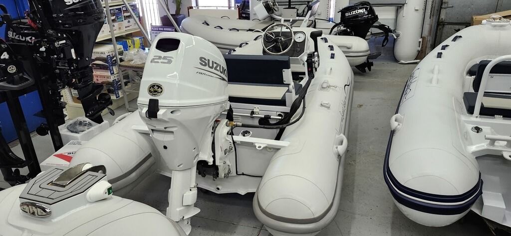 2025 Great Lakes Inflatable Boats GL340BL Console Deluxe