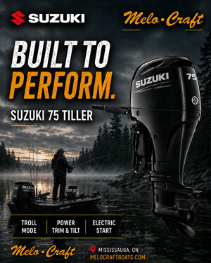 Suzuki DF75ATHL TILLER