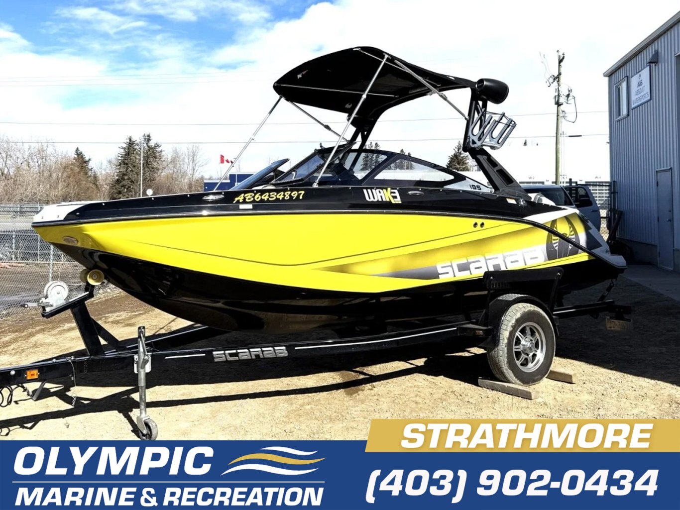 2019 Scarab 195 ID Wake Edition