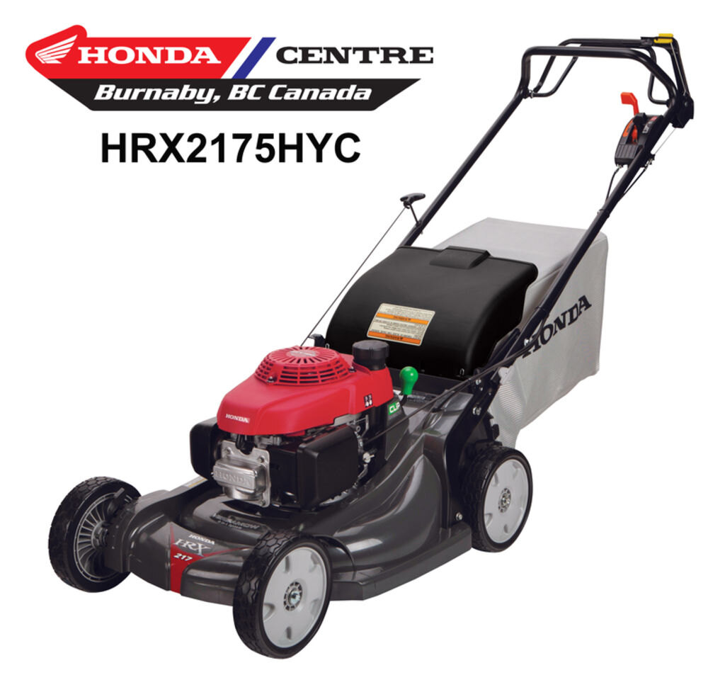 2024 Honda Power Lawn Mower Self Propelled HRX2176HYC