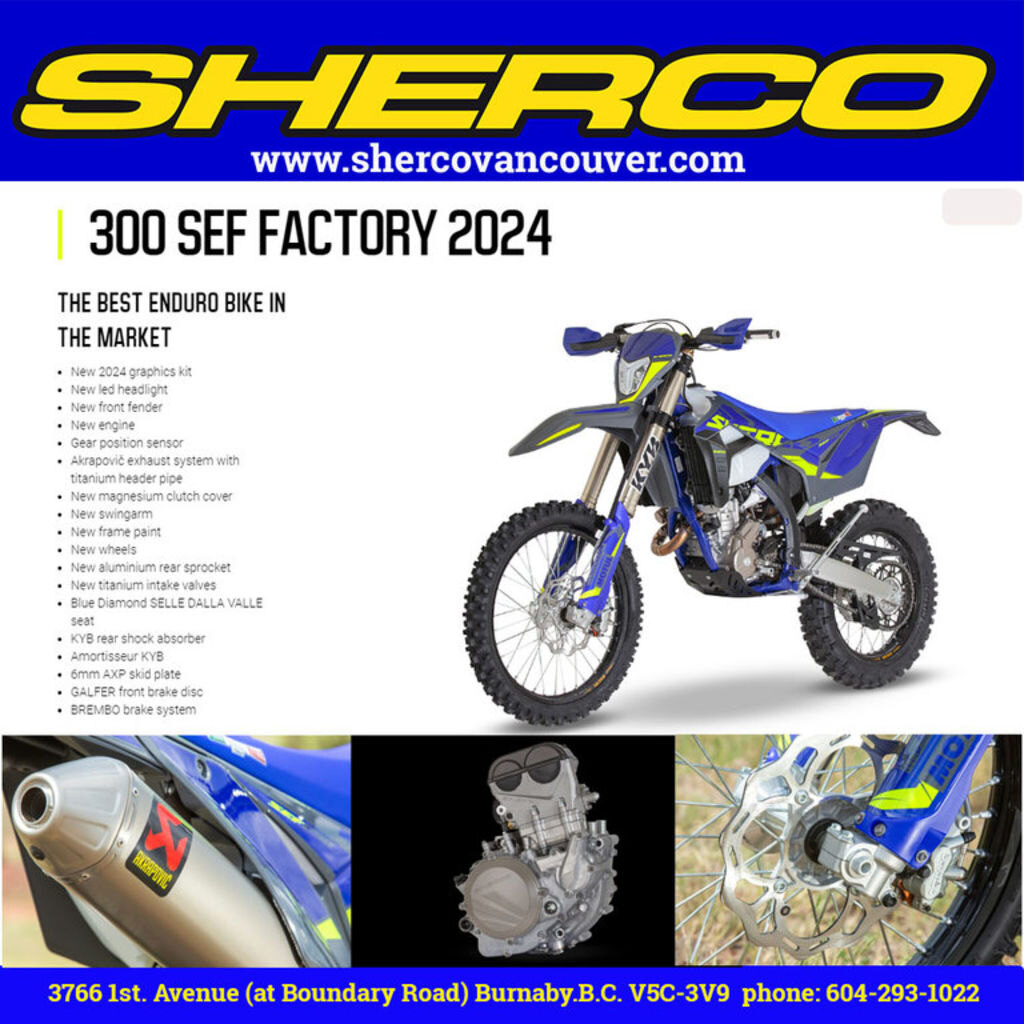 2024 Sherco SE-F 300 Factory 4T