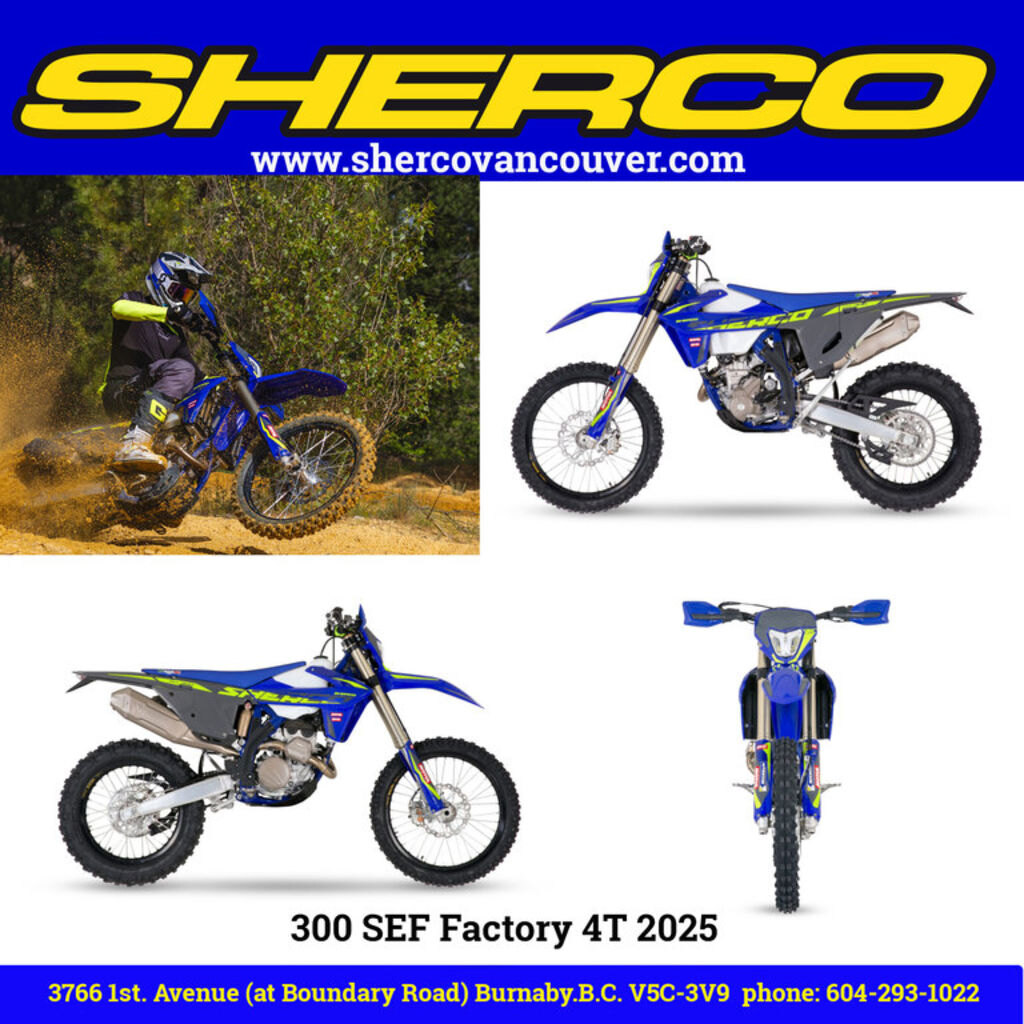 2025 Sherco SE-F 300 Factory 4T 2025