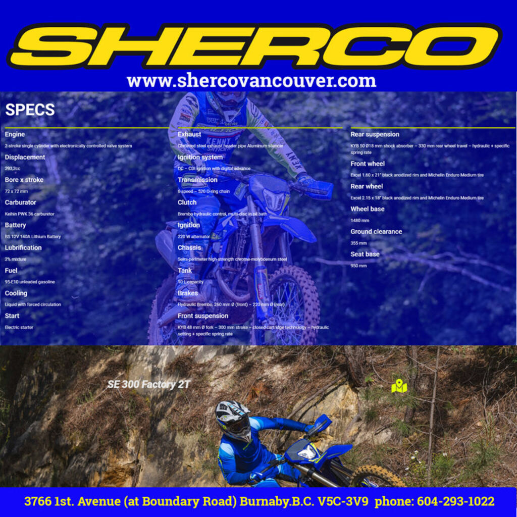 2025 Sherco SE F 300 Factory 4T 2025