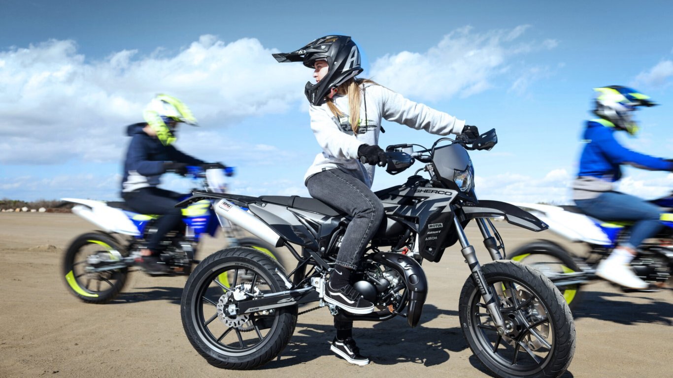 2025 Sherco 50 SM R BLACKMOON