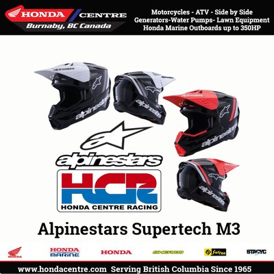 Alpinestars S-M3 MX Helmet