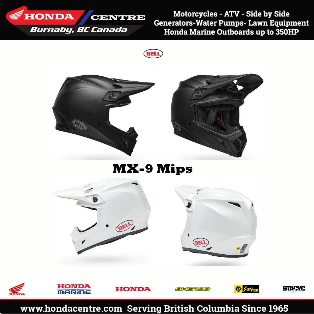 Bell MX9 MIPS Motocross Helmet