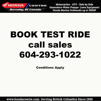 Test Ride Your Honda