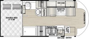 2025 Coachmen Cross Trail Class C Motorhomes 20XG