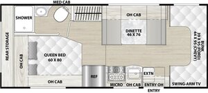 2025 Coachmen Cross Trail Class C Motorhomes 23XG