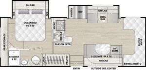 2025 Coachmen Cross Trail Class C Motorhomes 26XG