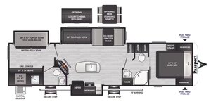 2025 Keystone RV Passport 3300BK